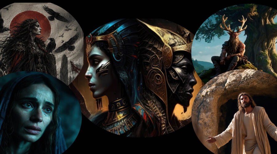 Gods and Goddesses of The Festival of The Element of Water